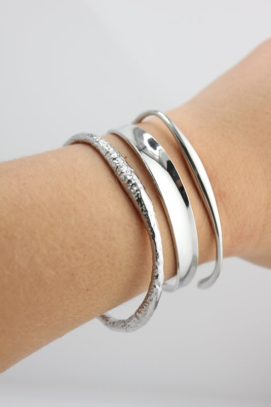Mix & Match Silver Cuff Bracelets