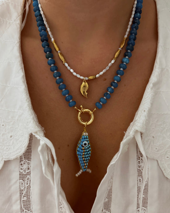 Golden Catch Necklace