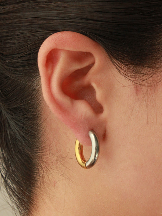 Two Tone Hoops