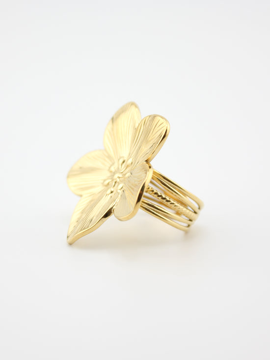 Golden Bloom Ring