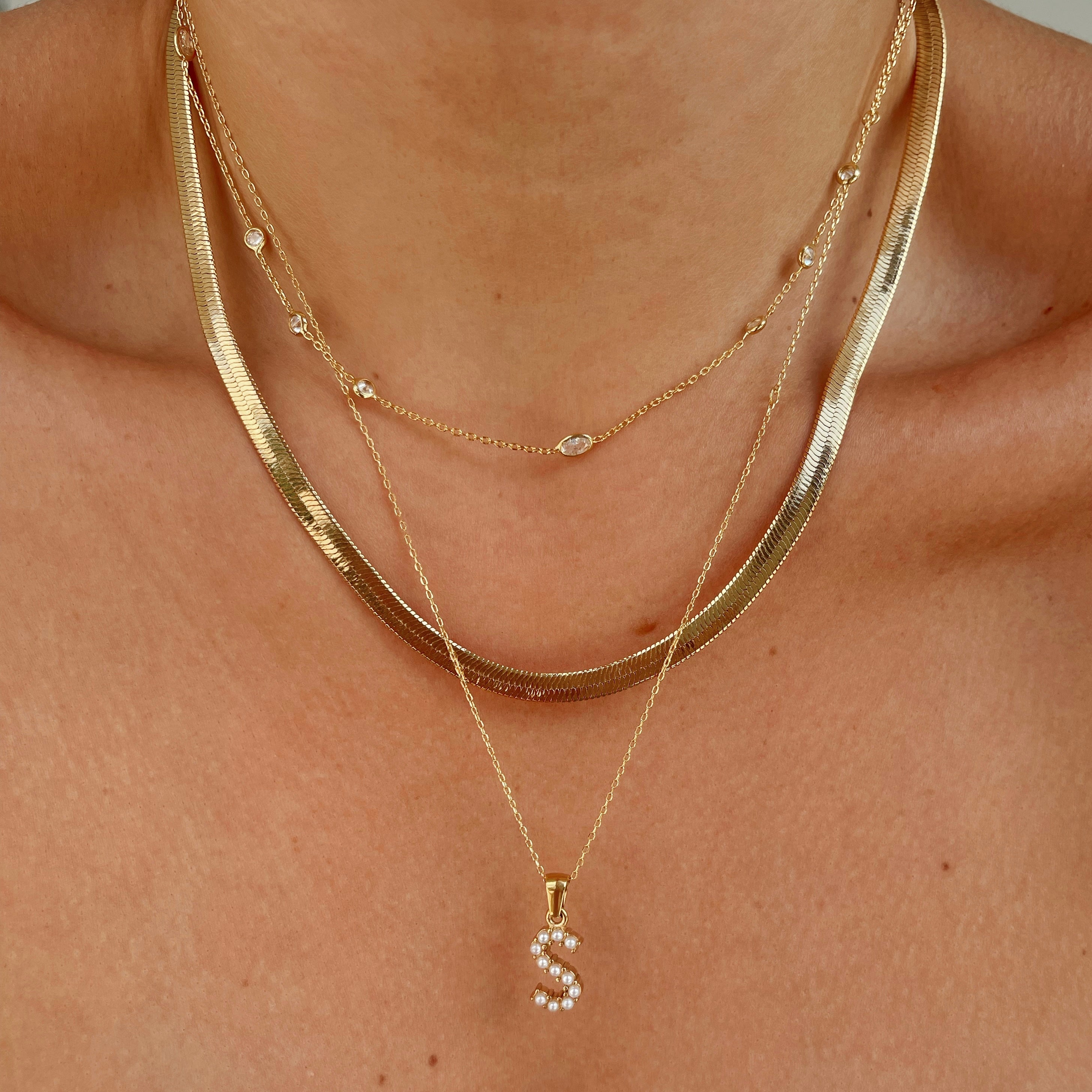 Cara O Sello Brand Heart Lock Necklace