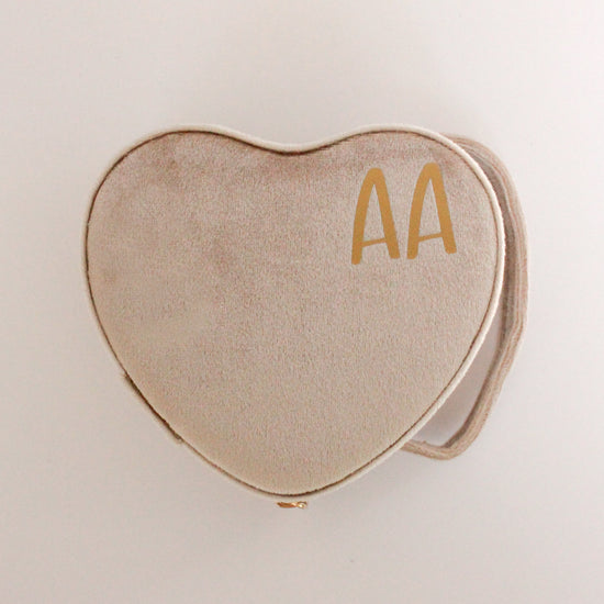 Velvet Heart Jewelry Case