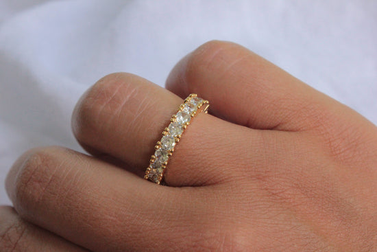 Clear Zirconia Ring