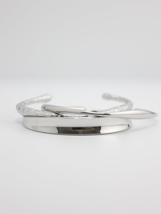 Mix & Match Silver Cuff Bracelets