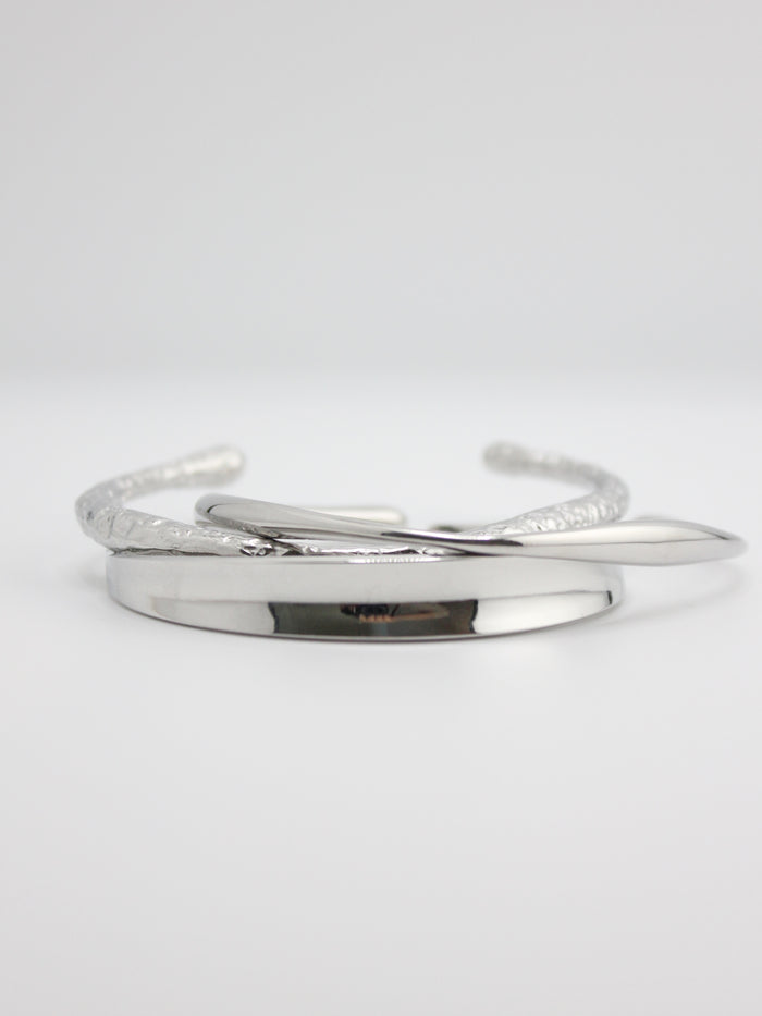 Mix & Match Silver Cuff Bracelets