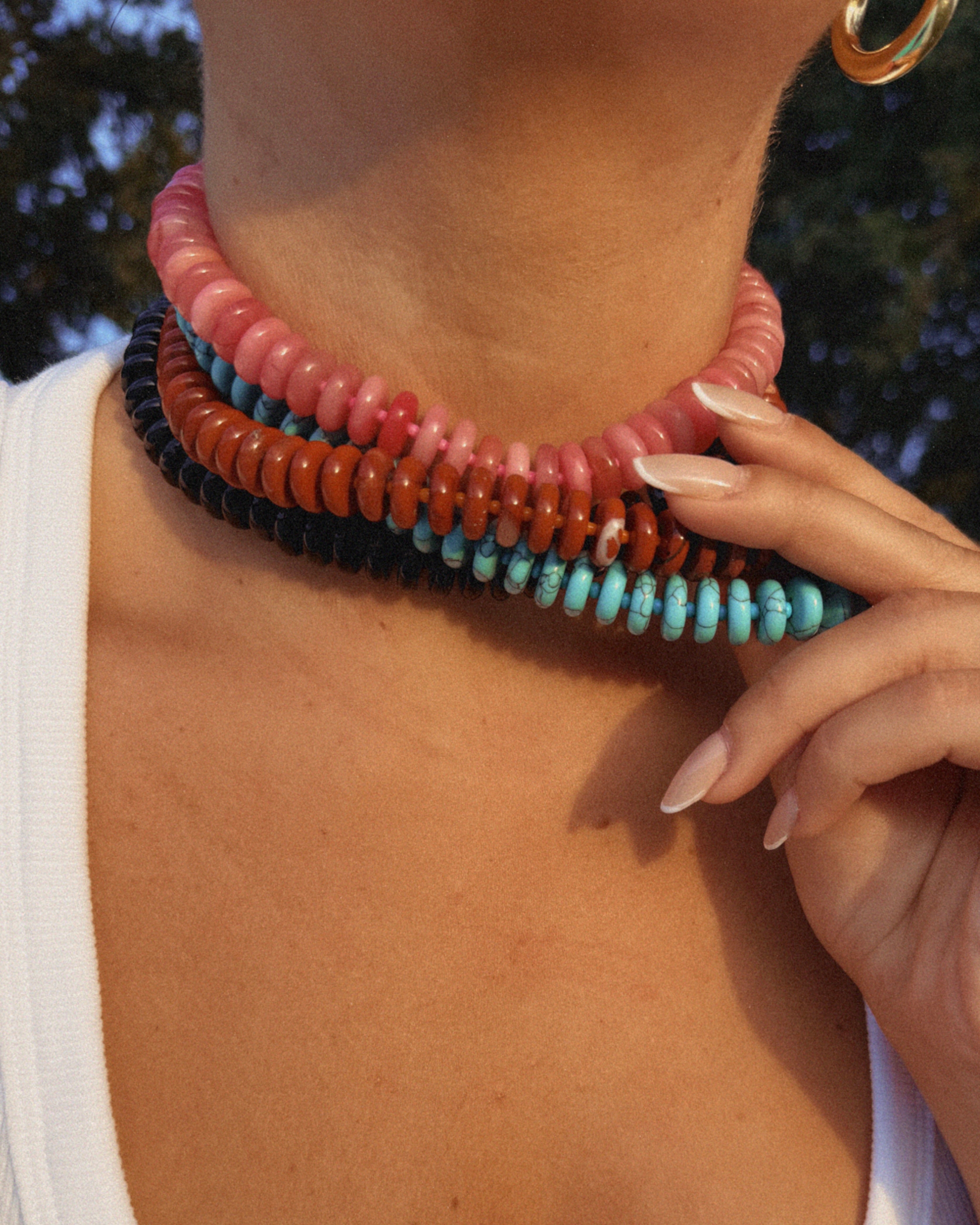 Aura Necklace | Handmade Jewelry | Cara O Sello Brand