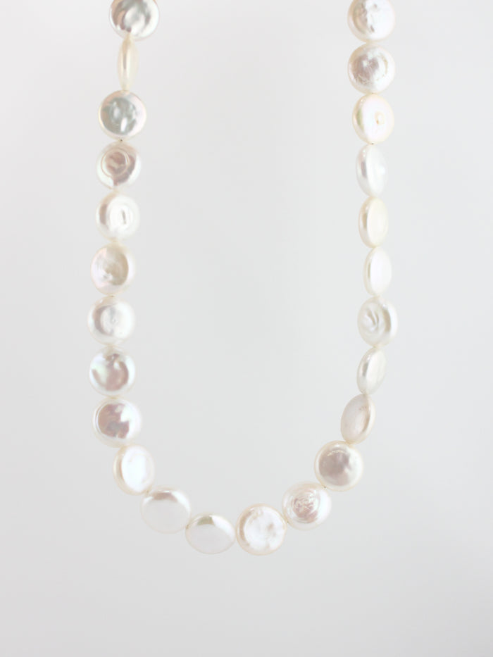 Moonlit Pearl Necklace