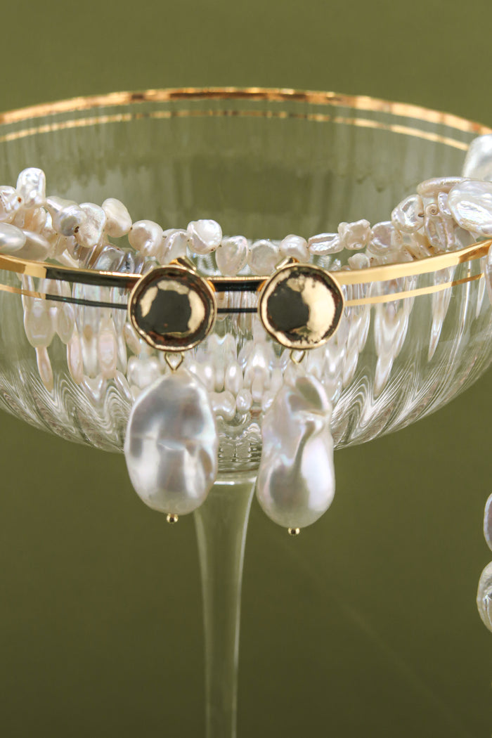 Pearl Cascade Earrings