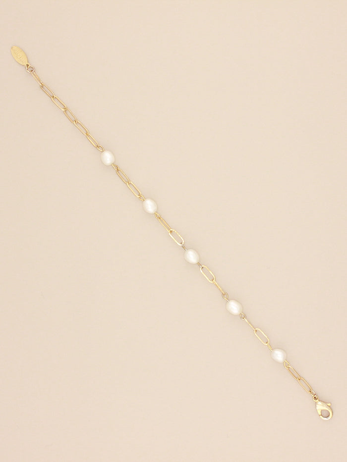 Clipchain Pearl Bracelet