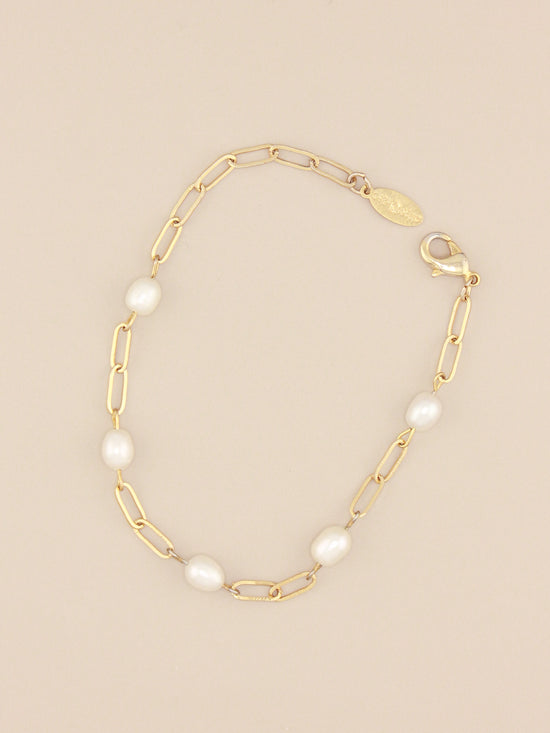 Clipchain Pearl Bracelet