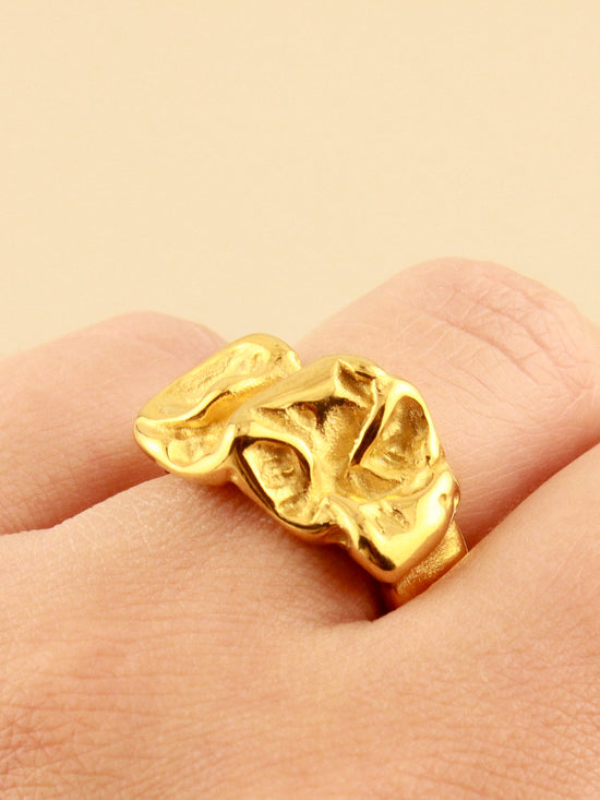 Rustic Gold Ring