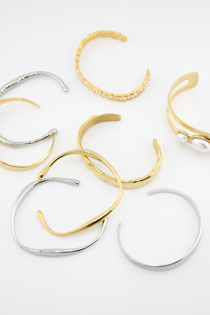 Mix & Match Silver Cuff Bracelets