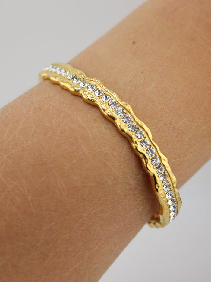 Mix & Match Gold Cuff Bracelets
