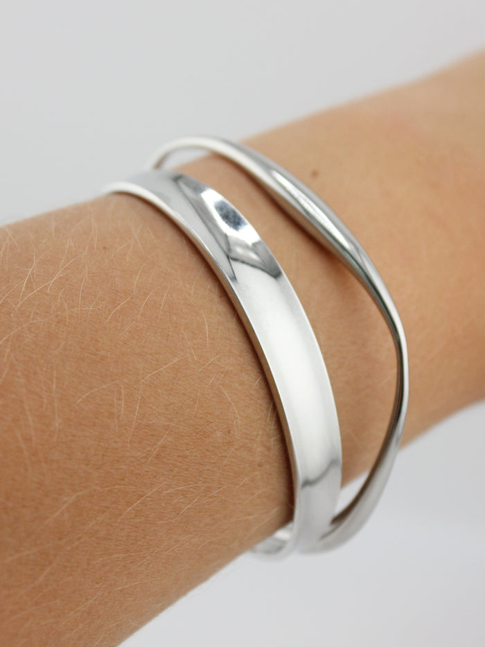 Mix & Match Silver Cuff Bracelets