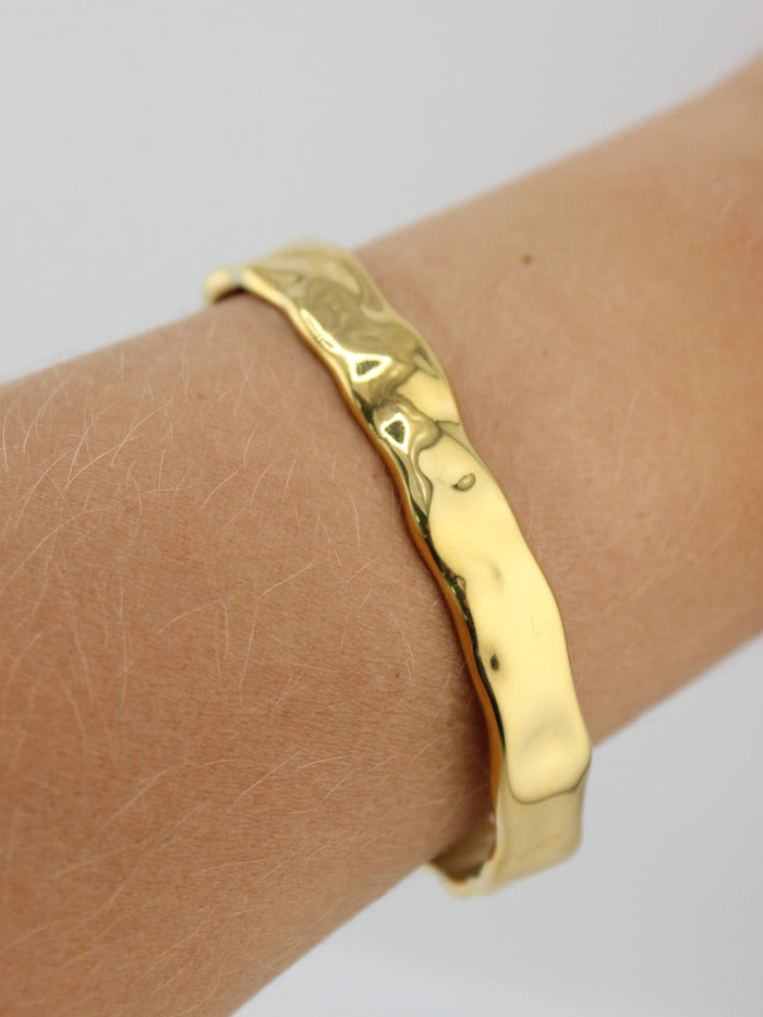 Mix & Match Gold Cuff Bracelets