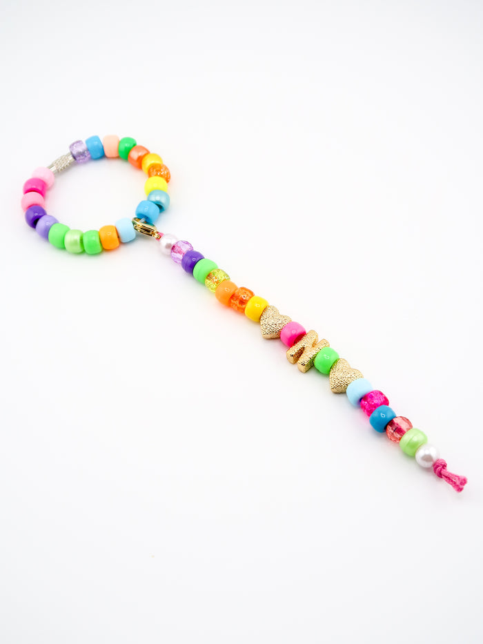 Initial Festival Bag Charm