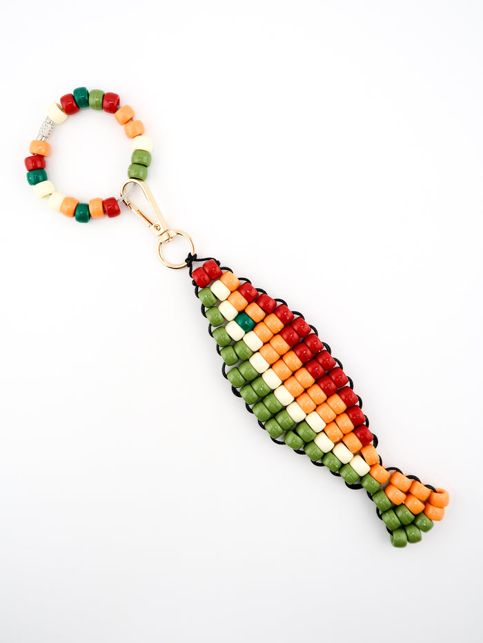 Green Tide Fish Bag Charm