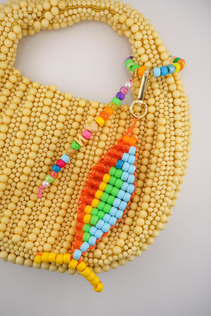 Initial Festival Bag Charm