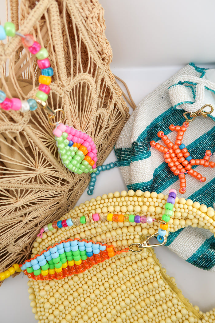 Initial Festival Bag Charm