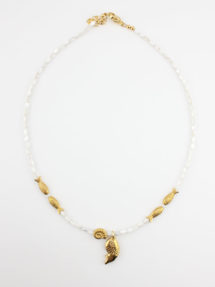 Golden Catch Necklace