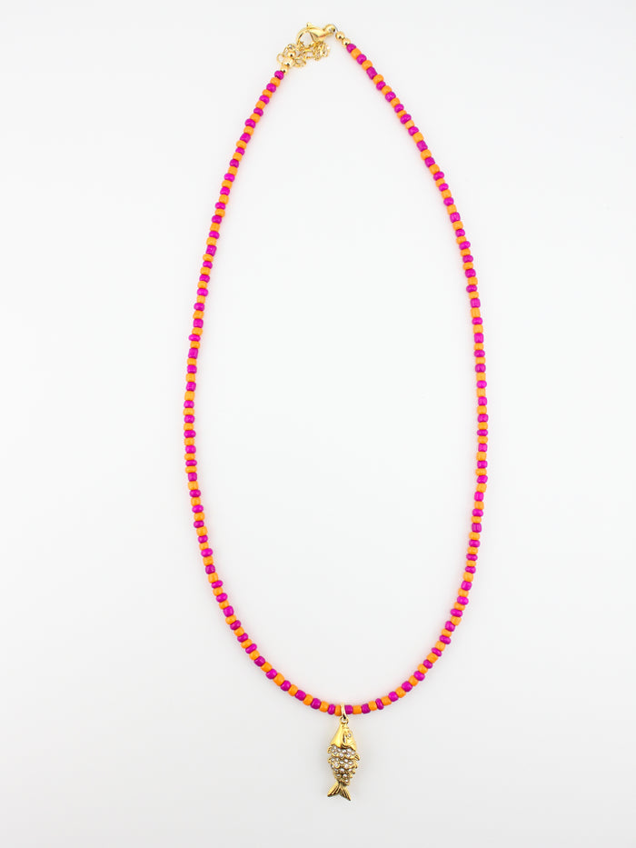 Coral Reef Koi Necklace