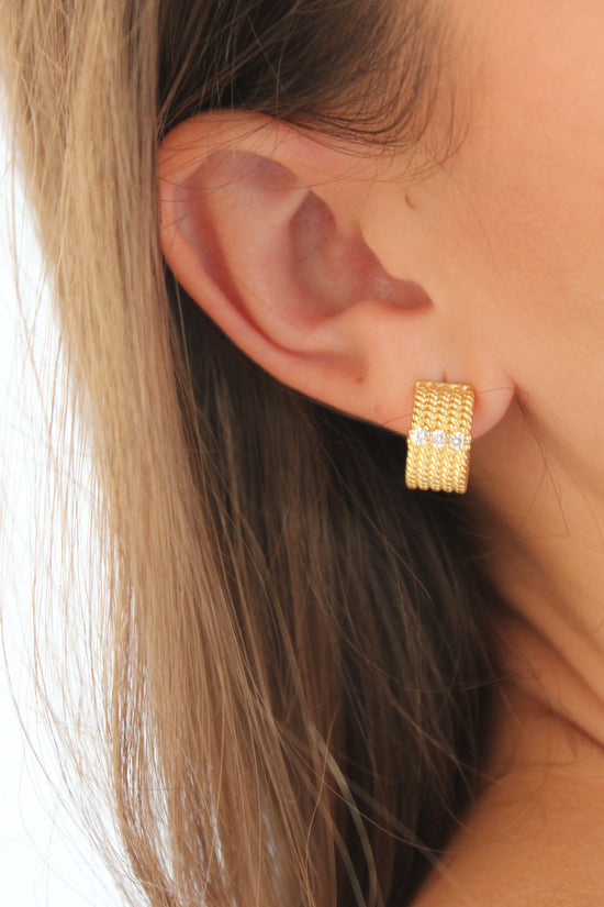Radiant Loop Earrings