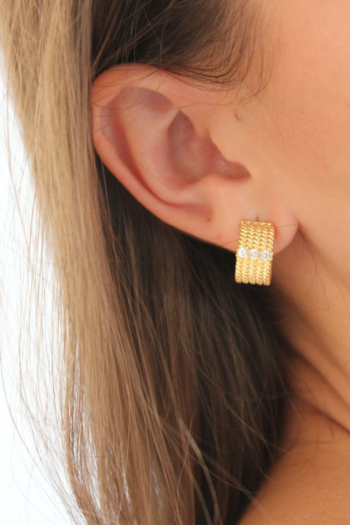 Radiant Loop Earrings