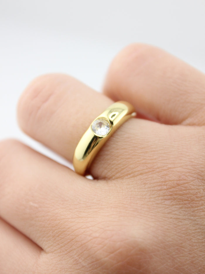 Halo Band Ring
