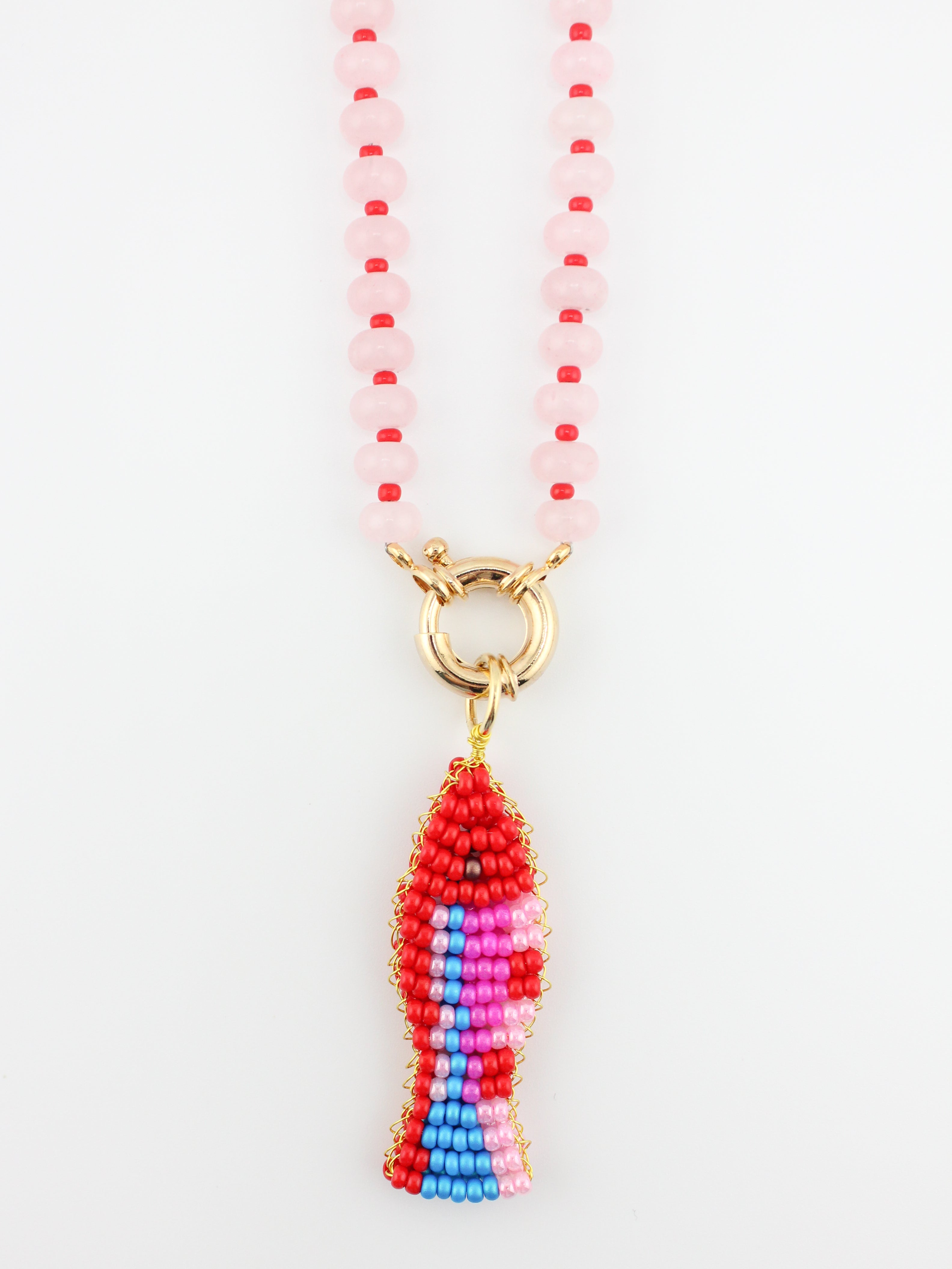 carla コーラスエフェクター　「Jewelry Fish」 Catch Necklace multi #5 – Carola Spitzer