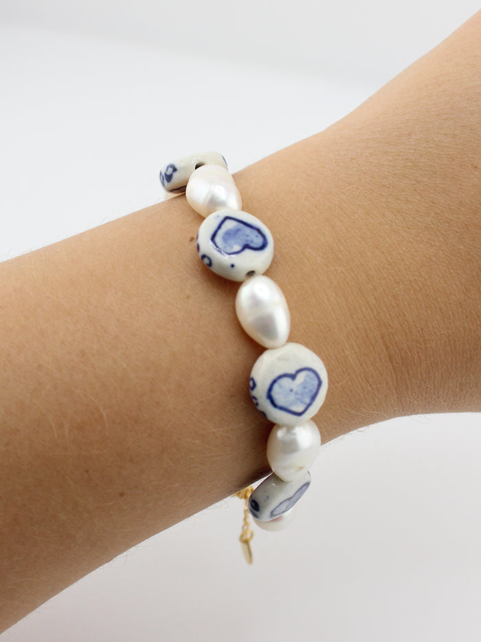 Ocean Heart Bracelet