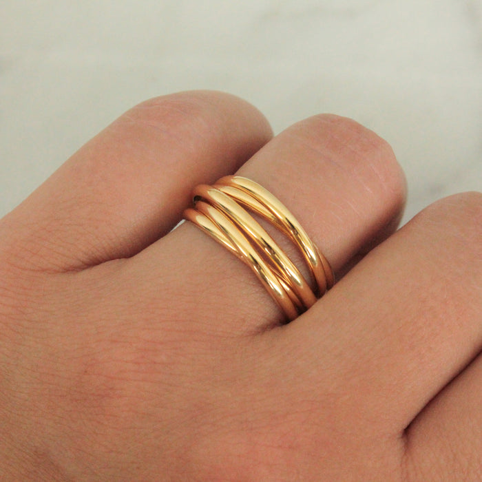 Chunky Wrapped Ring