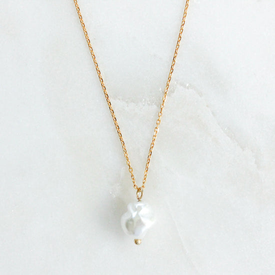 Dainty Small Pearl Pendant